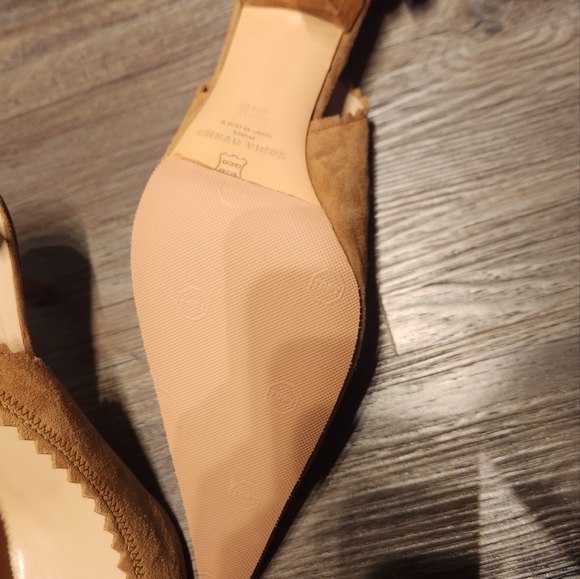 Sonia Rykiel Sued kitten heels - Picture 4 of 5